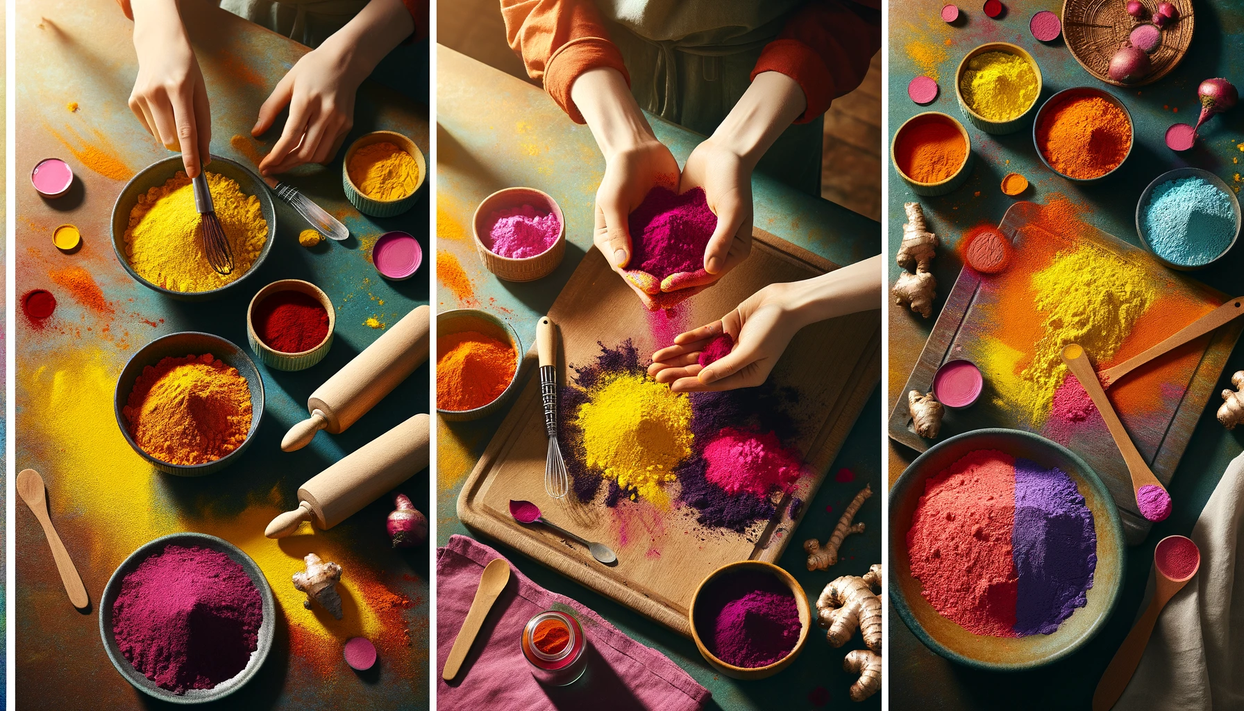 How to Make Holi Color Powder at Home