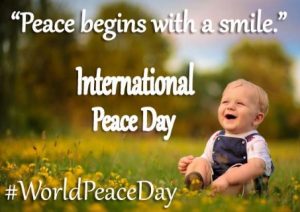 World Peace Day 2023 Quotes Poster Drawing