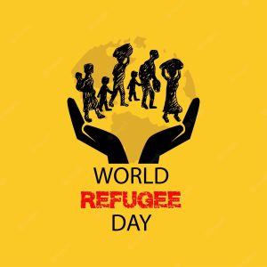 National Refugee Day 2023 Theme Logo