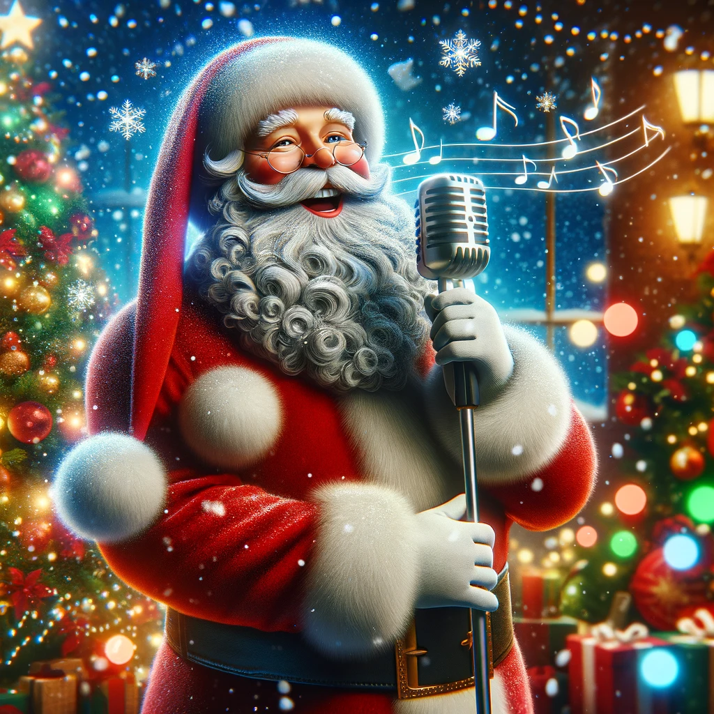 Santa Claus Singing Jingle Bells Song Lyrics 2023